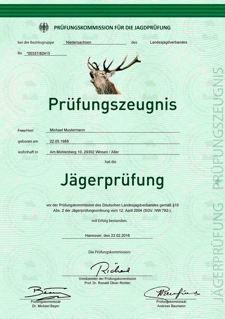 Jägerprüfung​